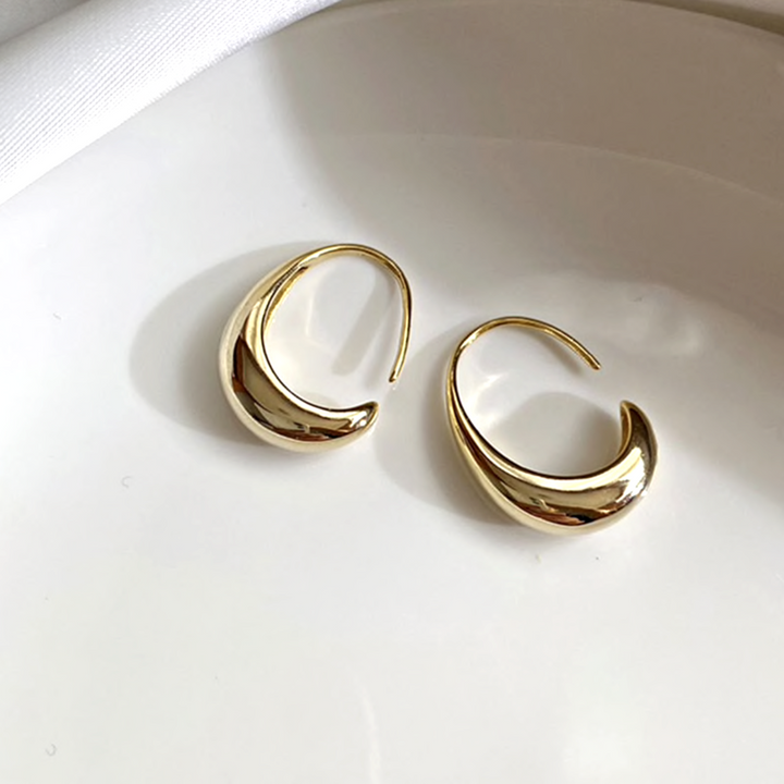 Brincos de luxo em ouro