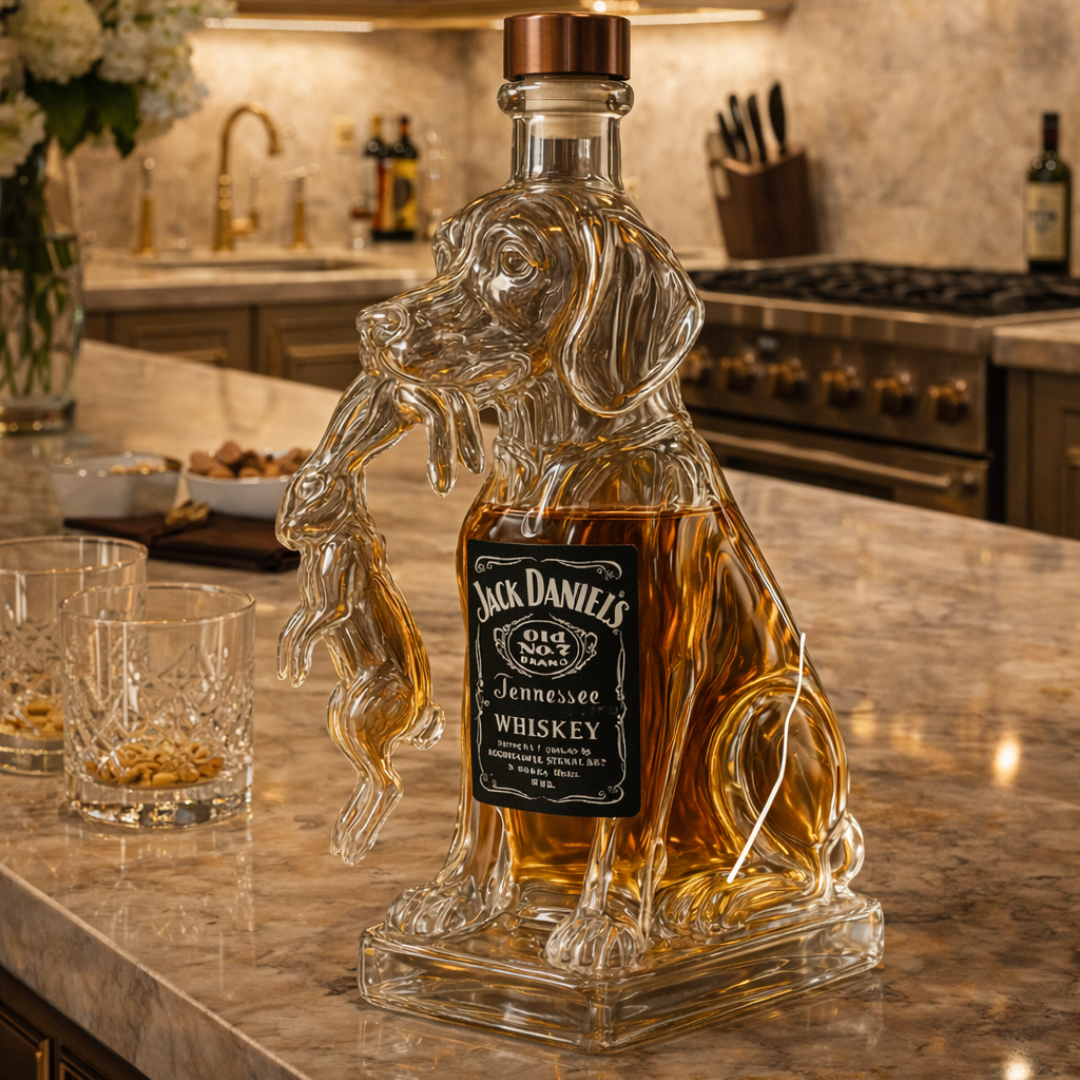 Garrafas de Whiskey - Edição Cão