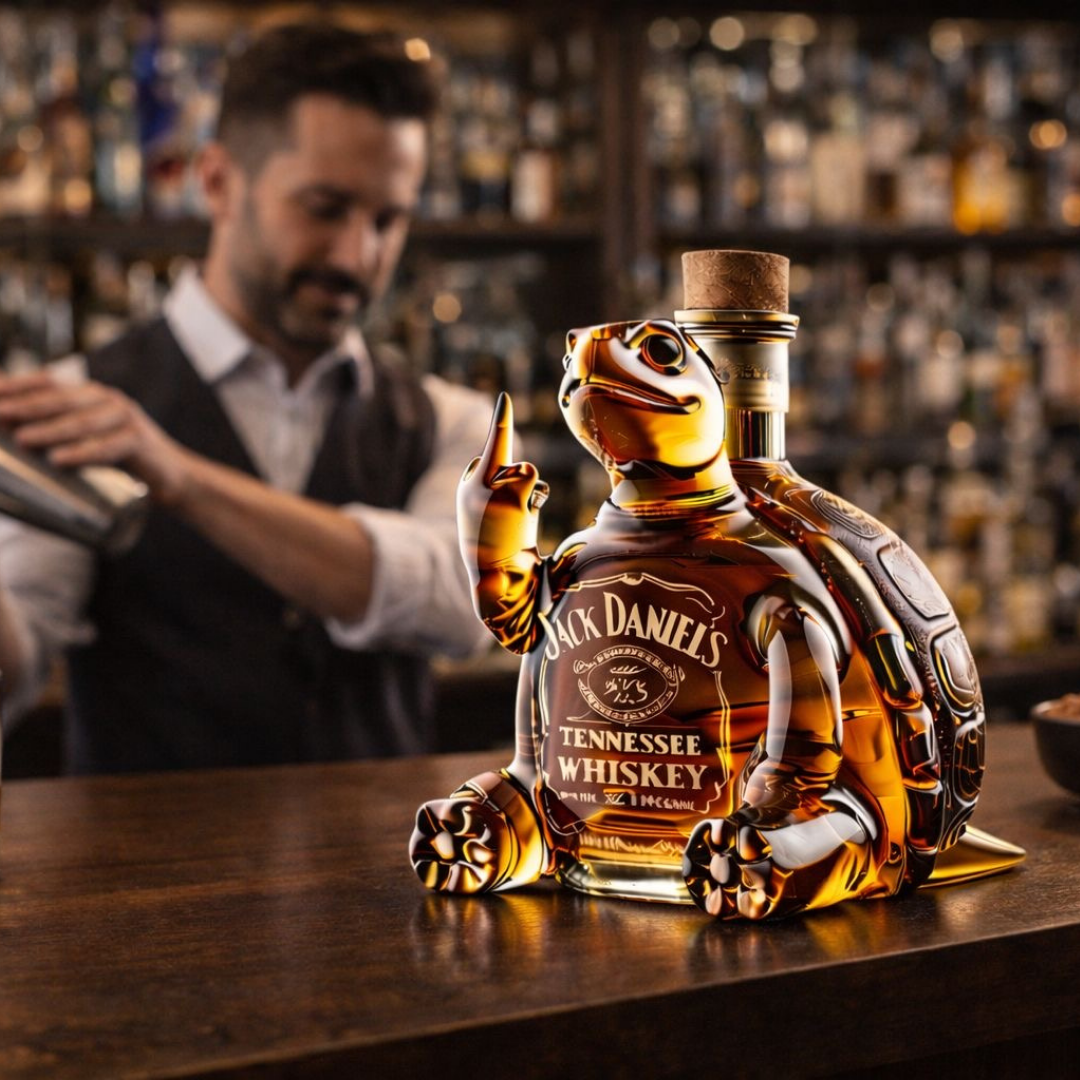 Garrafa de Whisky - Edição Tartaruga
