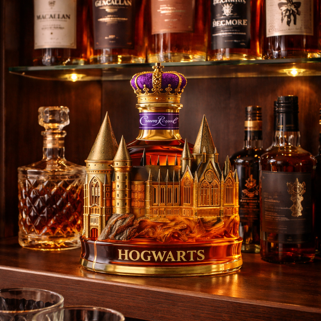 Garrafa de Whisky – Edição Castelo Mágico