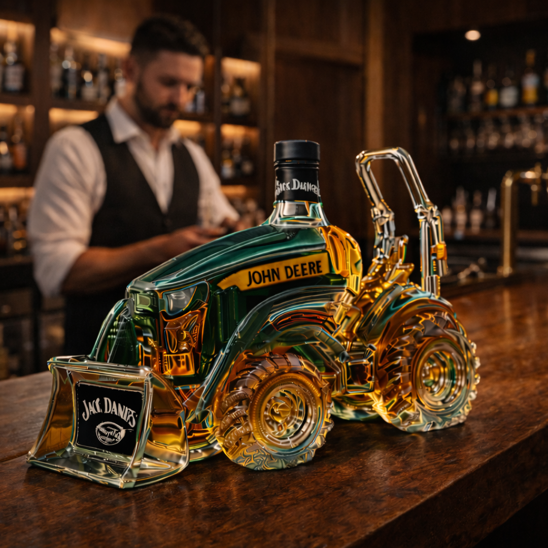 Edição Trator - Garrafa de Whisky