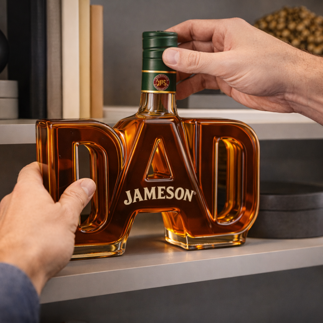 Edição Papa - Decantador de Whisky