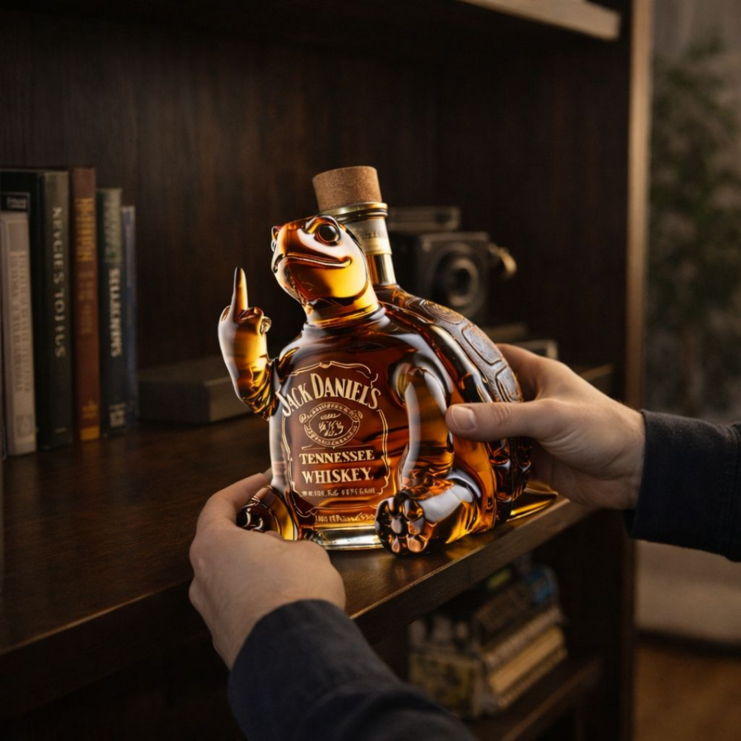 Garrafa de Whisky - Edição Tartaruga