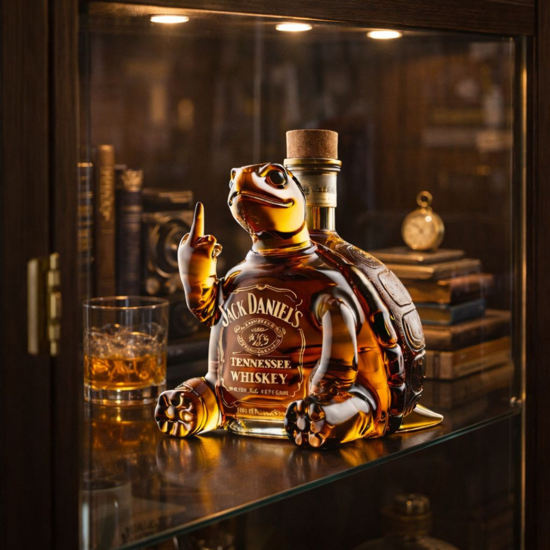 Garrafa de Whisky - Edição Tartaruga