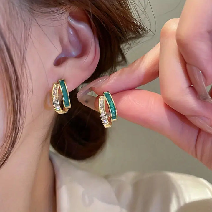 Brincos Chloé Folhagem | Ouro