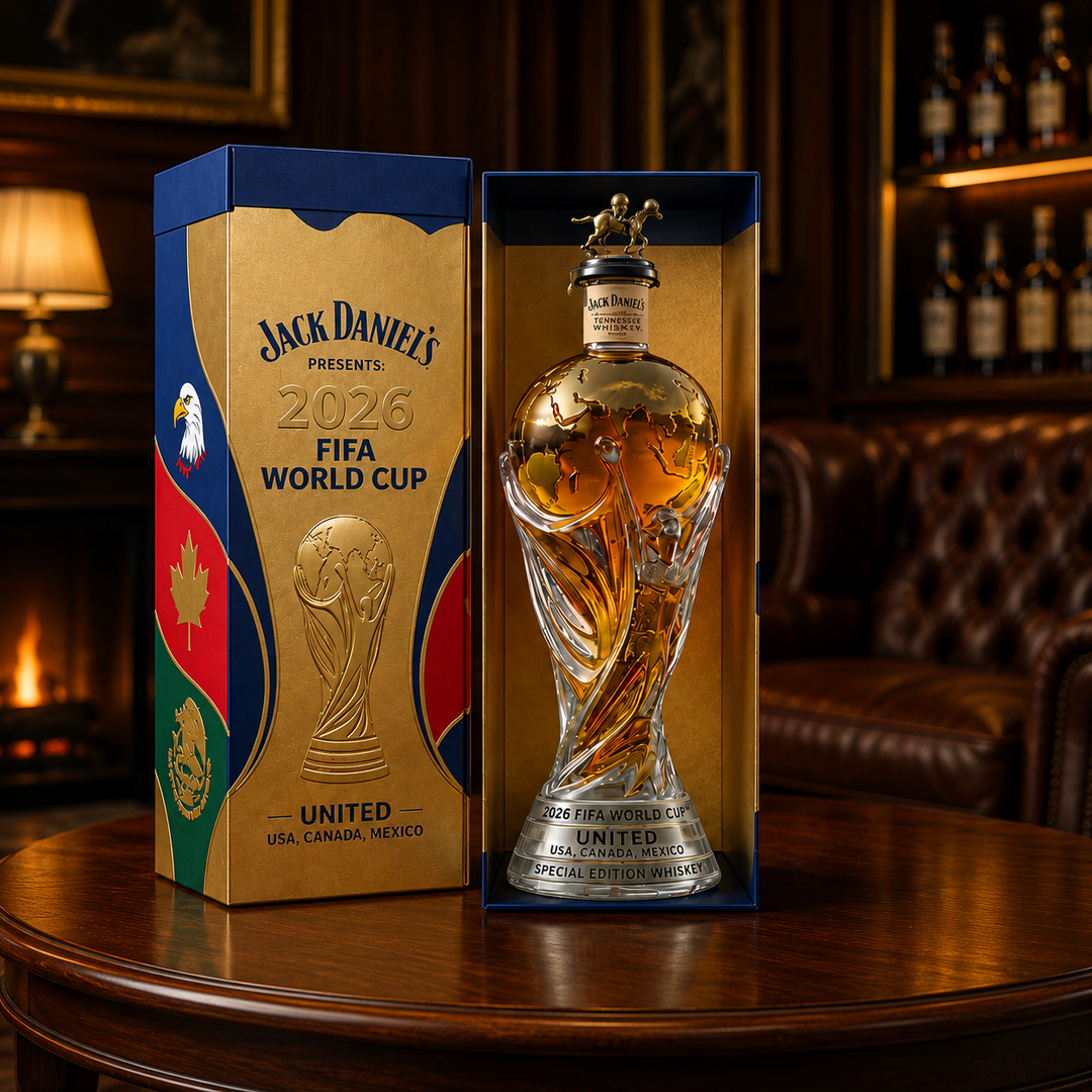 Edição Copa do Mundo 2026 - Decantador de Whisky