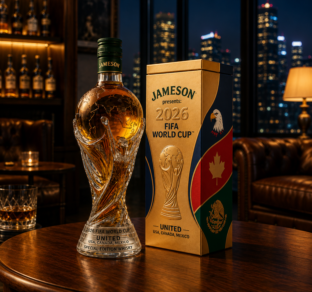 Edição Copa do Mundo 2026 - Decantador de Whisky