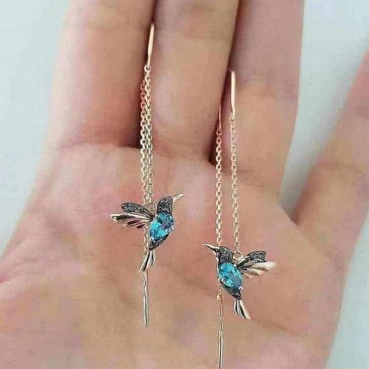 Brincos em forma de Colibri