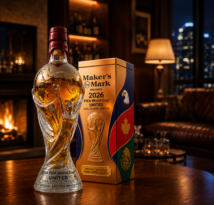Edição Copa do Mundo 2026 - Decantador de Whisky